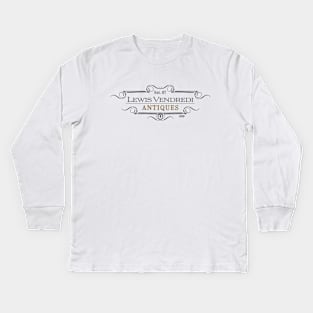 Lewis Vendredi Antiques Kids Long Sleeve T-Shirt